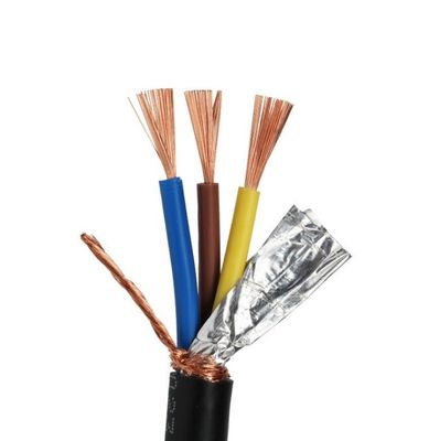 2-24 สายเคเบิลหุ้มฉนวน PVC หลัก IEC 60 332.1 RVVP ลวดทองแดงหลายเส้น
